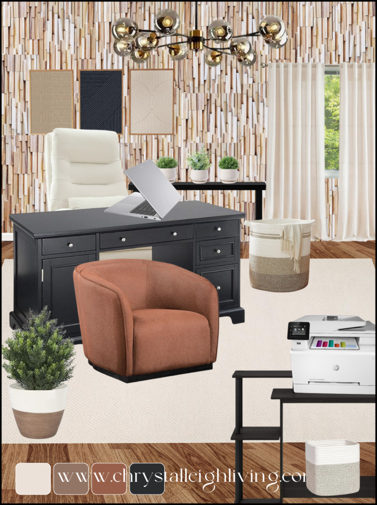 Home Office Desing. Trendy and Affordable.