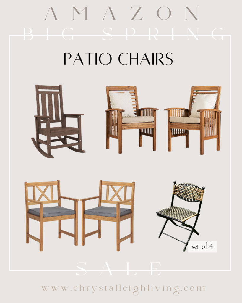 Patio Chair Spring Sale Collection